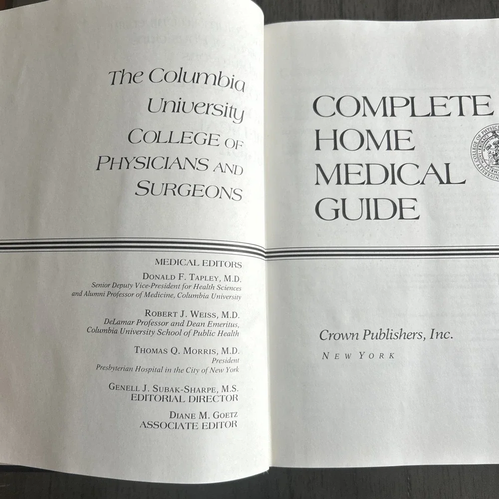 Columbia University College Of Physicians & Surgeons Complete Home Medical Guide